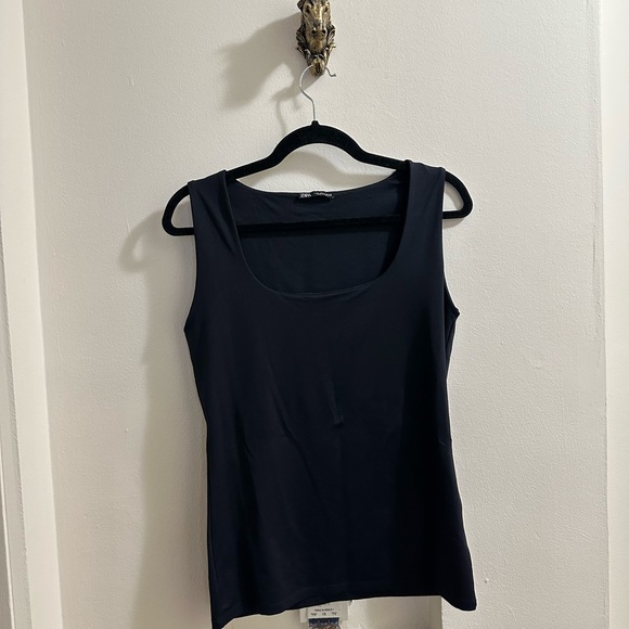 3/25$ Black top ZARA / size M/L - Picture 7 of 10